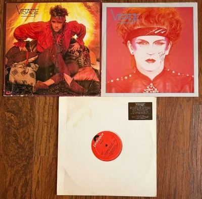 Lot of 3 Visage 12" 1981 US EP / 1981 UK Single/ The Damned Don't Cry - Image 1 of 4