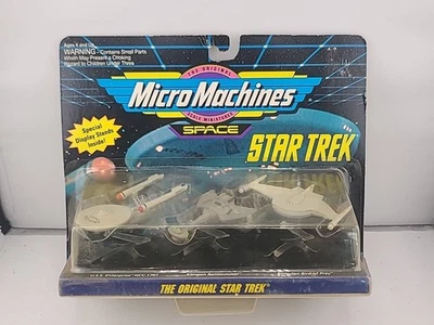 NIB 1993 Micro Machines 65825 STAR TREK Original Star Trek Collection #1 - Image 1 of 4
