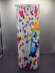 Controlador de salpicaduras de tinta colorida vaso sublimado 20 oz - Imagen 1 de 4