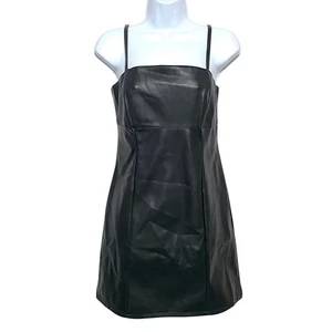 Kirious Kunstleder Vegan Pullover Kleid L Ärmellos Goth Whimsigoth Pinup Neu mit Etikett - Bild 1 von 8