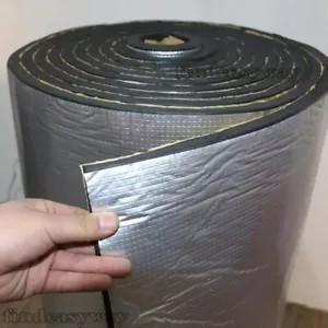 2M Sound Deadening Roll Car Van Heat Insulation 10mm Thick Closed Cell Foam Mat - Picture 1 of 20