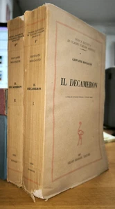 BD275 - GIOVANNI BOCCACCIO - IL DECAMERON - 2 BÄNDE - Bild 1 von 6