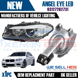 1x LED Headlight DRL Angel Eyes 63127262731 BMW 5 Series F07 F10 F11 Pre Lci - Picture 1 of 3