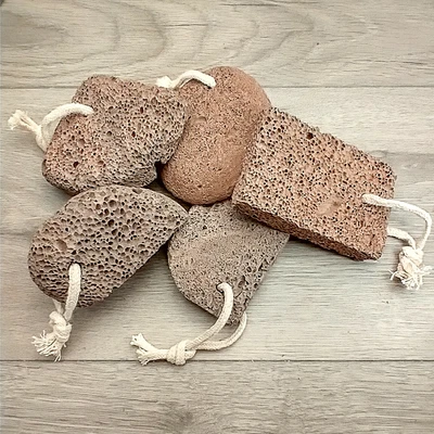 PAMPER DREAMS EXTRA COARSE VOLCANIC LAVA FOOT PUMICE STONE - HARD SKIN & CALLUS SCRUB PEDICURE