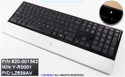 Tastiera Logitech diNovo per Notebook 920-000927/820-001562/Y-R0001 *PER RICAMBI* - Immagine 1 di 4