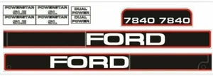 DECAL SET; KOMPATIBEL MIT FORD NH 7840 TRAKTOREN - Bild 1 von 1