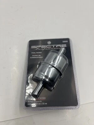 Qty 3 Spectre Genuine OEM Fuel Filter 5965 fits 3/8" and 5/16" Fuel Hoses - Image 1 of 4