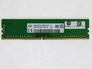 SK HYNIX 16GB DDR4 3200 1Rx8 Ram Memory PC4-3200AA-UA3-11 HMAA2GU6AJR8N-XN - Picture 1 of 2