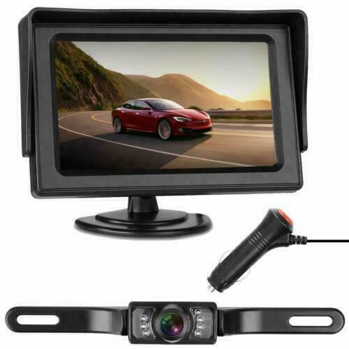 Leekooluu LKL080 720P HD Backup Camera and Monitor Kit