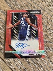 2018-19 Panini Prizm Choice Red Jaren Jackson Jr. RC Rookie Auto Autograph - Picture 1 of 4