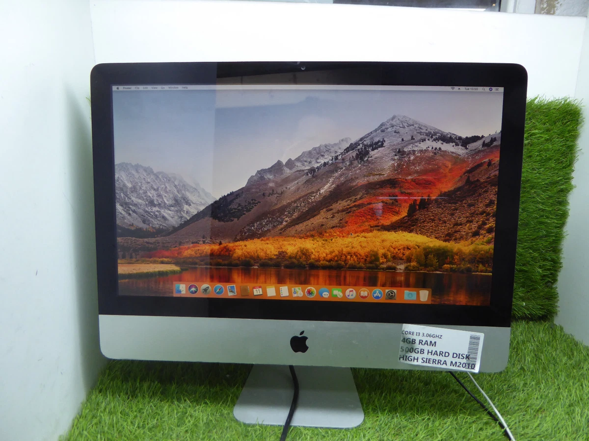 アップルiMac 2009 21,5インチOS High Sierra 2009 Apple macOS 10.13