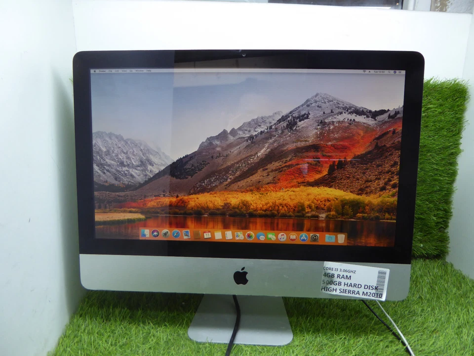 Apple iMac A1311 21.5" VINTAGE DESKTOP i3 500GB 4GB HIGH SIERRA WIFI COMPUTER 3B - Image 1 of 4