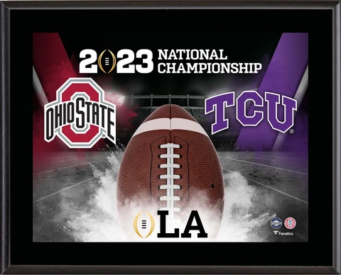2022 CFP National Champship Game TCU Horned Frogs vs Ohio State Cover