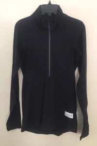 NEW WITH TAGS  ARTILECT  BASE LAYER  STAND UP COLLAR  WOOL BLEND  BLACK  SIZE M - Picture 1 of 2