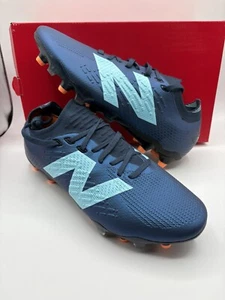 Precio de venta sugerido por el fabricante $215 Botines de fútbol New Balance Tekela Pro Low V4+ para hombre talla 8 anchos 2E azules - Imagen 1 de 12