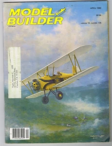 MODEL BUILDER Magazine April 1983. Franklin Sport Bipe: R/C electric - Picture 1 of 4