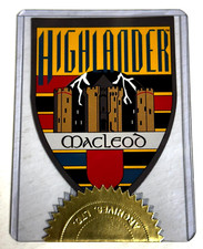 2003 The Complete Highlander (TV) Case Topper Die Cut Family Crest Ltd Ed. #523