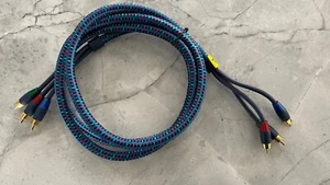 AudioQuest YIQ-1 RCA Komponente Video Kabel 2m/6'6" 100% Original Kostenloser Versand! - Bild 1 von 4