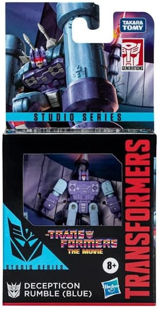 Transformers Decepticon Rumble Blue Studio Series Core Class 9cm Figur Hasbro - Bild 1 von 4