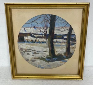 Peinture sur carton ? G. Jamet  - Imagen 1 de 5