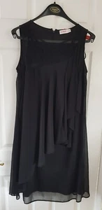 Ladies Black Dress size 16 By SHEEGO new with tags - Picture 1 of 10