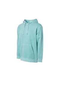 Independent Hoodie Pigment Dyed PRM4500 Pigment MintUnisex 9oz Midweight X-Large - Picture 1 of 2