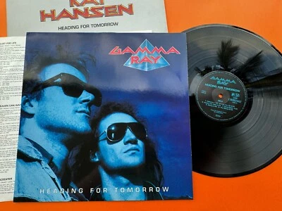 Gamma Ray-Heading For Tomorrow LP VINYL 1990,  1st Press, Hard rock, Heavy Metal - Image 1 of 4