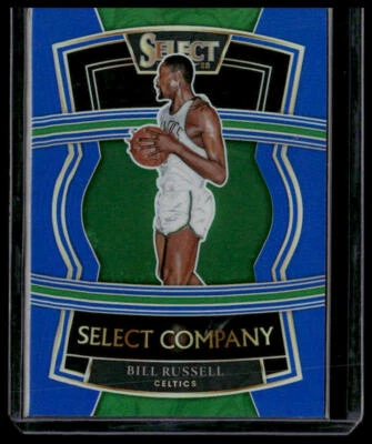 2021-22 Panini Select #16 Bill Russell Select Company Blue Prizms - Image 1 of 2