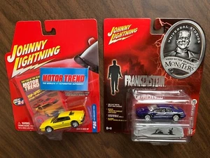 JOHNNY LIGHTNING 1980 LOTUS ESPRIT TURBO #16 MOTOR TREND and 1984 Monsters - Picture 1 of 3