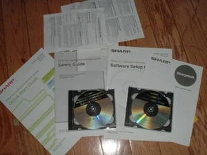 Manuales y discos CD originales para copiadoras Sharp MX-5001N, MX-4101N, MX-4100N. - Imagen 1 de 3