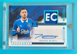 2023-24 Impeccable EVERTON Dwight McNeil ELEGANCE Patch Auto 1/1 - Picture 1 of 2