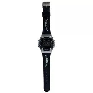 Vintage Lara Croft Tomb Raider Video Game Digital Black Silver Plastic Watch - Picture 1 of 10