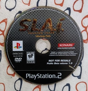S.L.A.I. Phantom Crash Sony Playstation 2 PS2 Public Beta 1.0 Disc SLUS-29132 - Picture 1 of 4
