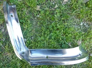1966 66 Chrysler Newport Front Fender Bumper Edge Trim Molding Chrome Corner OEM - Bild 1 von 13