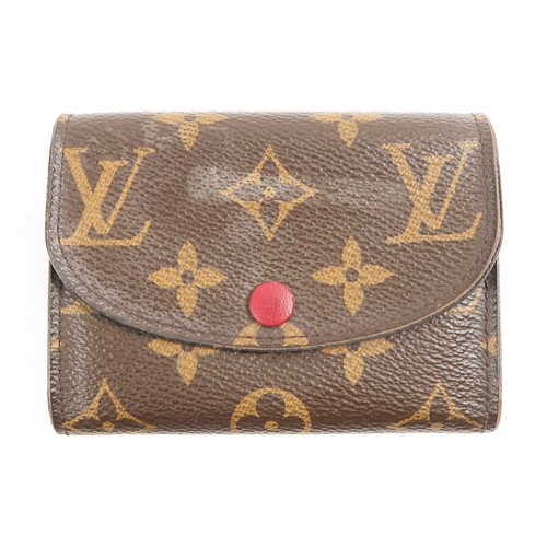 LOUIS VUITTON（LV） Portamonete Louis Vuitton LV GHW Rosalie M41939 monogramma marrone
