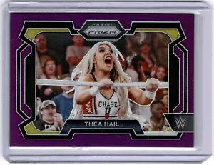 Thea Hail 2024 Panini Prizm WWE Purple Prizm #89 WWE NXT #033/199 - Foto 1 di 2