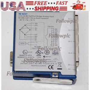 US Free TAX NEW NI NI-9237 NI9237 C Series Strain/Bridge Input. - Picture 1 of 6