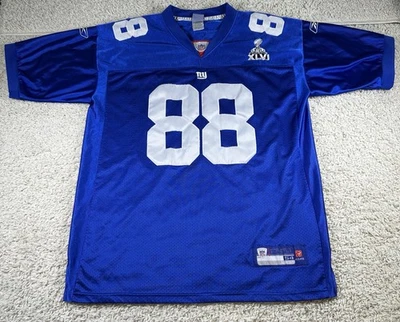 Винтажная футболка Reebok Super Bowl 46 Nicks No88 New York Giants размер 54 (2XL) - Изображение 1 из 4