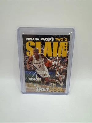 1996-97 NBA Hoops - Reggie Miller #322    #949 - Image 1 of 2