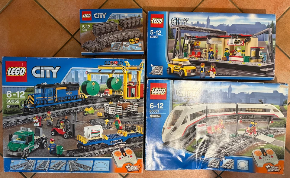 Lego 60050 60051 60052 7499 only box - Immagine 1 di 1