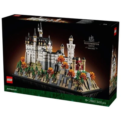 LEGO Architecture Neuschwanstein Castle Building Set Adults 18+ NEW - Image 1 of 4