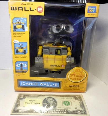 Thinkways 迪士尼皮克斯 iDance Wall-E 60258 互动舞蹈机器人密封盒 — 第 1/4 张图片