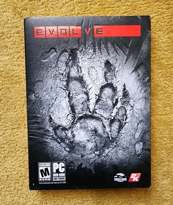 2K Games: Evolve (PC DVD-ROM, 2015) Software 4 Discs & Booklet  - Image 1 of 4