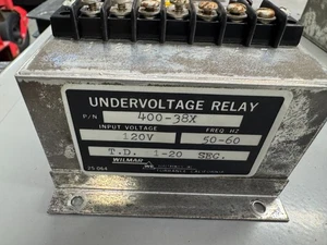 WILMAR 400-38X UNDERVOLTAGE RELAY USED - Picture 1 of 1