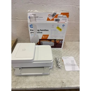 HP Envy 6452e Wireless Inkjet Color All-in-One Printer, Print Copy Scan, White - Picture 1 of 10