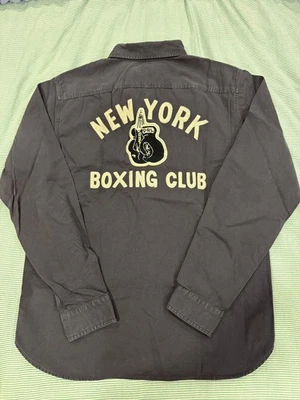 Polo Ralph Lauren New York Club de Boxeo Camisa Abotonada RL Guantes Talla M Foto 1 de 2