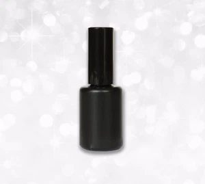 100x 15ml Nagellack leer Flasche schwarz aus Kunststoff - Picture 1 of 1