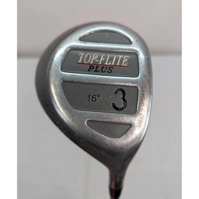 TOP FLITE PLUS SPALDING 3 WOOD 16* SYNCHRO DYNE STIFF FLEX STEEL SHAFT RH 42.5" - Image 1 of 4