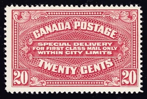 Canada Scott E2 Mint LH OG 1922  Lot A7006 - Picture 1 of 2