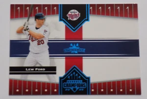 Tarjeta Donruss Champions Impressions Lew Ford 2005 azul #122 serie #3/100 - Imagen 1 de 2